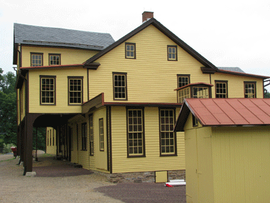 Gruber Wagon Works — completed exterior view