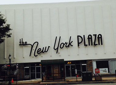 Commercial building exterior — after painting